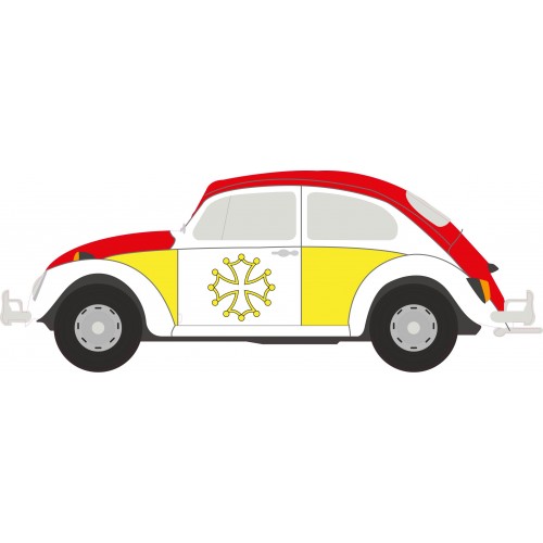Autocollant Coccinelle voiture Occitan sticker adhesif
