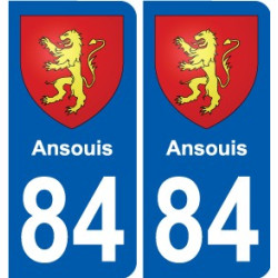 84 Mazan wappen aufkleber typenschild aufkleber stadt