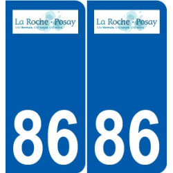 86 Naintré logo adesivo piastra adesivi città