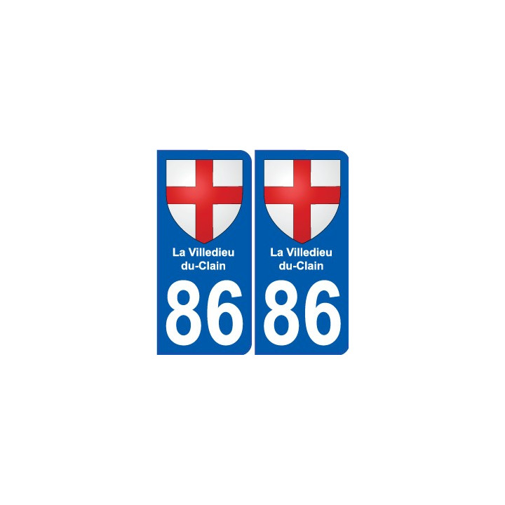 86 Montmorillon wappen aufkleber typenschild aufkleber stadt