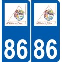 86 napoléon die ehrenlegion gegründet-logo-aufkleber typenschild aufkleber stadt