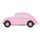 Autocollant Coccinelle voiture couleur rose sticker adhesif