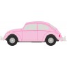 Autocollant Coccinelle voiture couleur rose sticker adhesif