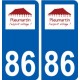 86 napoléon die ehrenlegion gegründet-logo-aufkleber typenschild aufkleber stadt