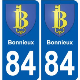 84 Valréas blason autocollant plaque stickers ville