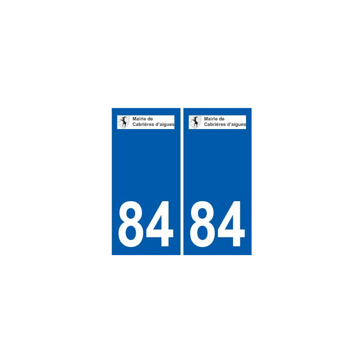 84 Valréas logotipo de la etiqueta engomada de la placa de pegatinas de la ciudad