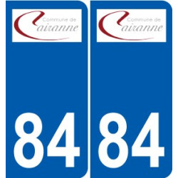 84 Valréas logo aufkleber typenschild aufkleber stadt