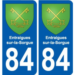 84 Valréas wappen aufkleber typenschild aufkleber stadt