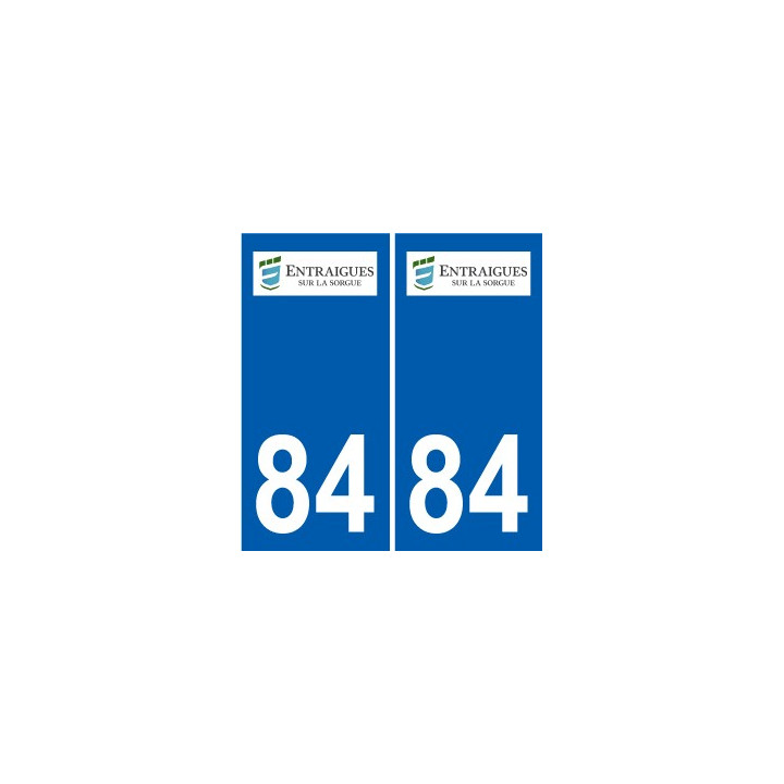 84 Valréas logo aufkleber typenschild aufkleber stadt