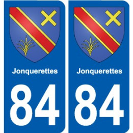 84 Valréas blason autocollant plaque stickers ville