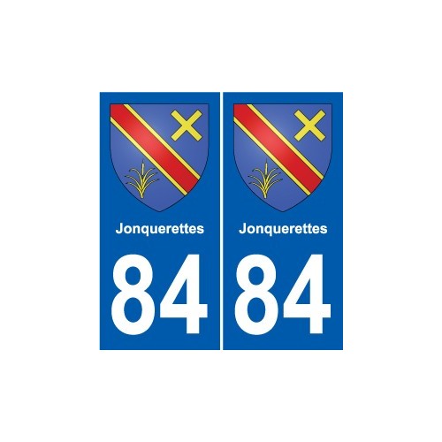 84 Valréas blason autocollant plaque stickers ville