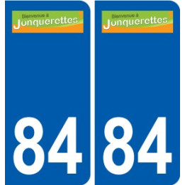 84 Valréas logo autocollant plaque stickers ville