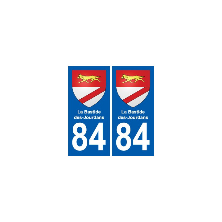 84 Valréas blason autocollant plaque stickers ville