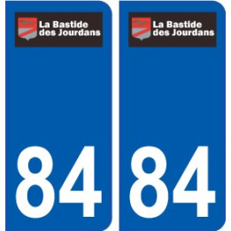 84 Valréas logotipo de la etiqueta engomada de la placa de pegatinas de la ciudad
