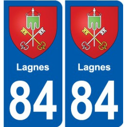 84 Valréas blason autocollant plaque stickers ville
