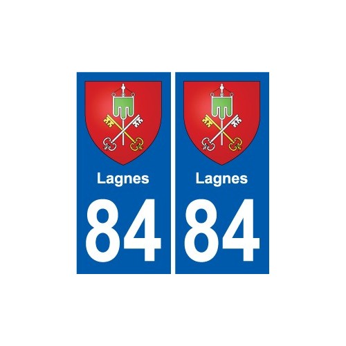 84 Valréas blason autocollant plaque stickers ville