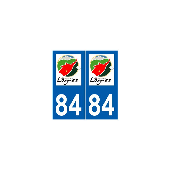 84 Valréas logo aufkleber typenschild aufkleber stadt