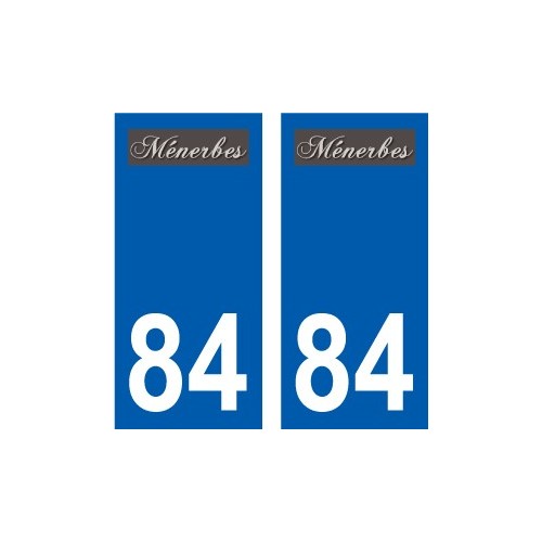 84 Valréas logo autocollant plaque stickers ville