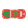 Autocollant Coccinelle voiture dos  Basque sticker adhesif