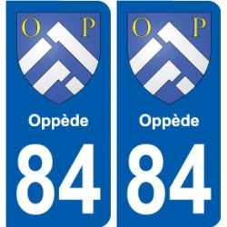 84 Valréas wappen aufkleber typenschild aufkleber stadt