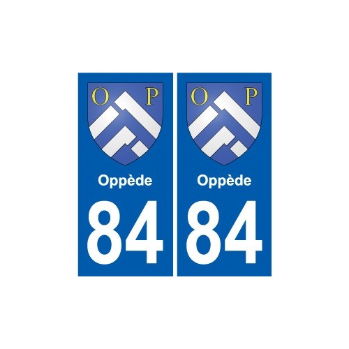 84 Valréas blason autocollant plaque stickers ville