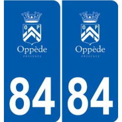 84 Valréas logo aufkleber typenschild aufkleber stadt