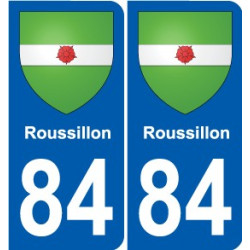 84 Valréas wappen aufkleber typenschild aufkleber stadt