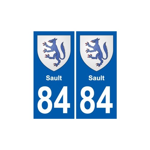 84 Valréas stemma adesivo piastra adesivi città