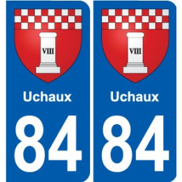 84 Valréas wappen aufkleber typenschild aufkleber stadt