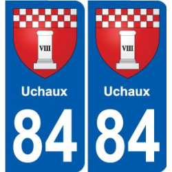 84 Valréas wappen aufkleber typenschild aufkleber stadt