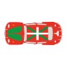 Autocollant Coccinelle voiture dos Basque 2 sticker adhesif