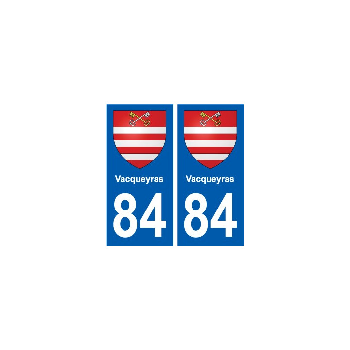 84 Valréas wappen aufkleber typenschild aufkleber stadt