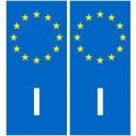 Italia Italia europa adesivo piastra