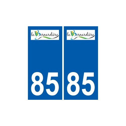 85 Pouzauges logo autocollant plaque stickers ville