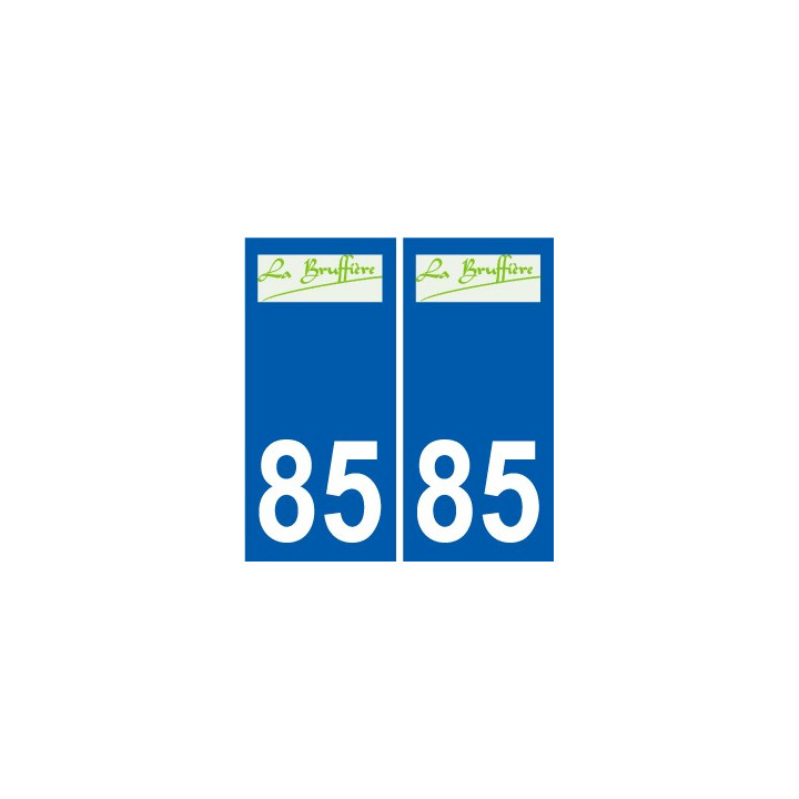 85 Pouzauges logotipo de la etiqueta engomada de la placa de pegatinas de la ciudad