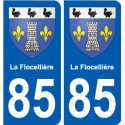 85 Pouzauges blason autocollant plaque stickers ville