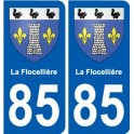 85 Pouzauges stemma adesivo piastra adesivi città
