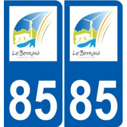 85 Pouzauges logotipo de la etiqueta engomada de la placa de pegatinas de la ciudad