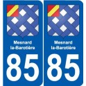 85 Pouzauges blason autocollant plaque stickers ville