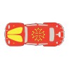 Autocollant Coccinelle voiture dos Occitan sticker adhesif