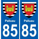 85 Pouzauges blason autocollant plaque stickers ville