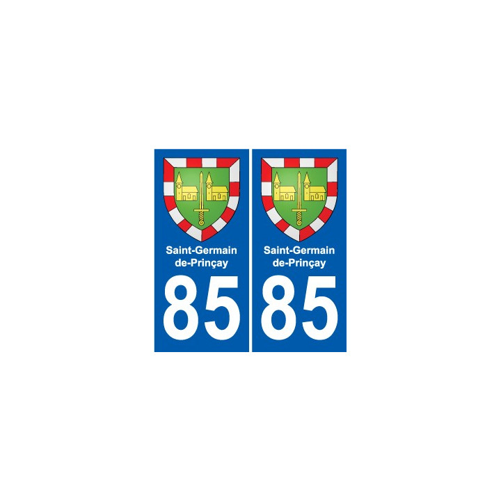 85 Pouzauges blason autocollant plaque stickers ville
