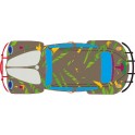 Autocollant Coccinelle voiture dos Jungle sticker adhesif