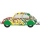 Autocollant Coccinelle voiture Jungle sticker adhesif