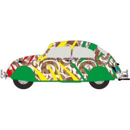 Autocollant Coccinelle voiture Jungle sticker adhesif
