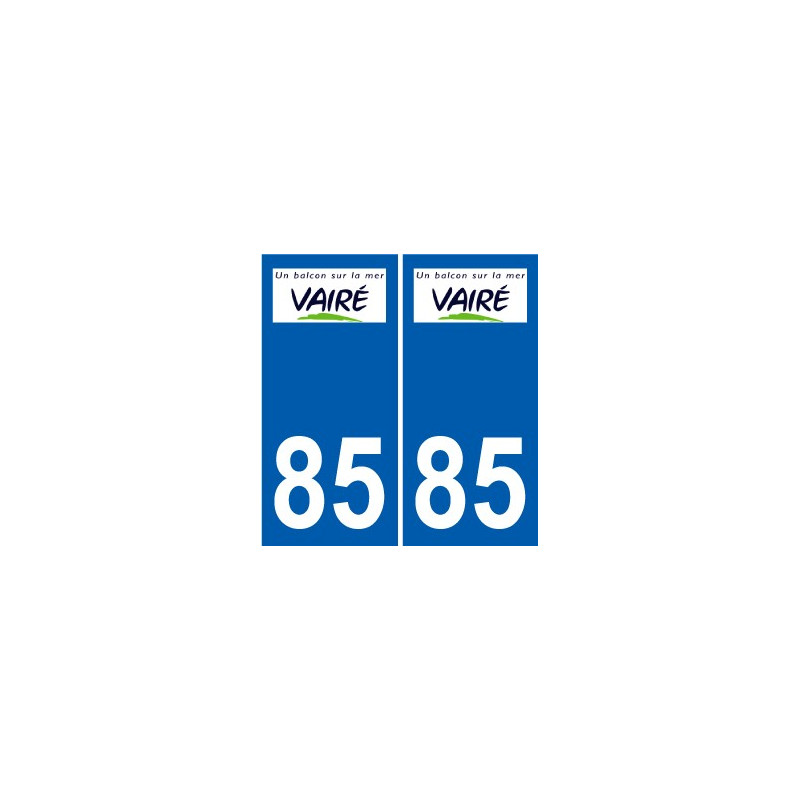 85 Pouzauges logo adesivo piastra adesivi città