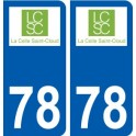 78 Carbone logo adesivo piastra adesivi città