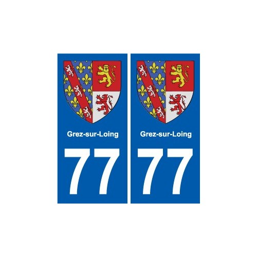 77 Jouarre wappen aufkleber typenschild aufkleber stadt