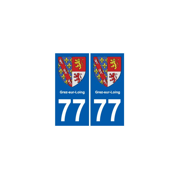 77 Jouarre wappen aufkleber typenschild aufkleber stadt