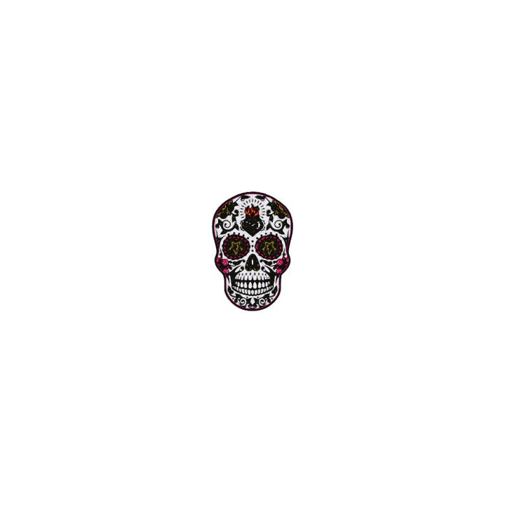 Autocollant Tête de mort muerta 02 skull stickers adhesif